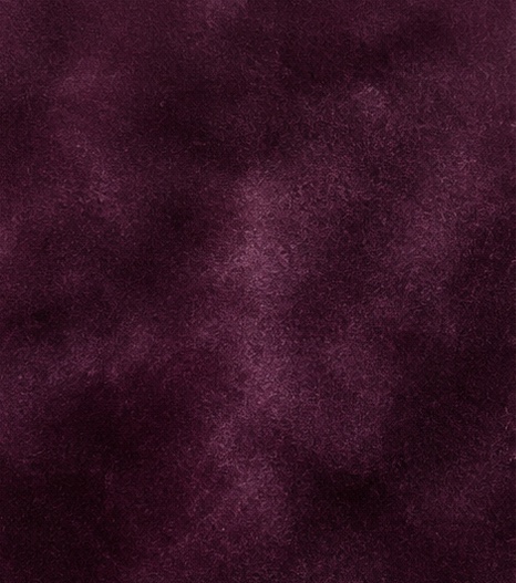 Deep plum watercolor wash, the darkest plate in the set.